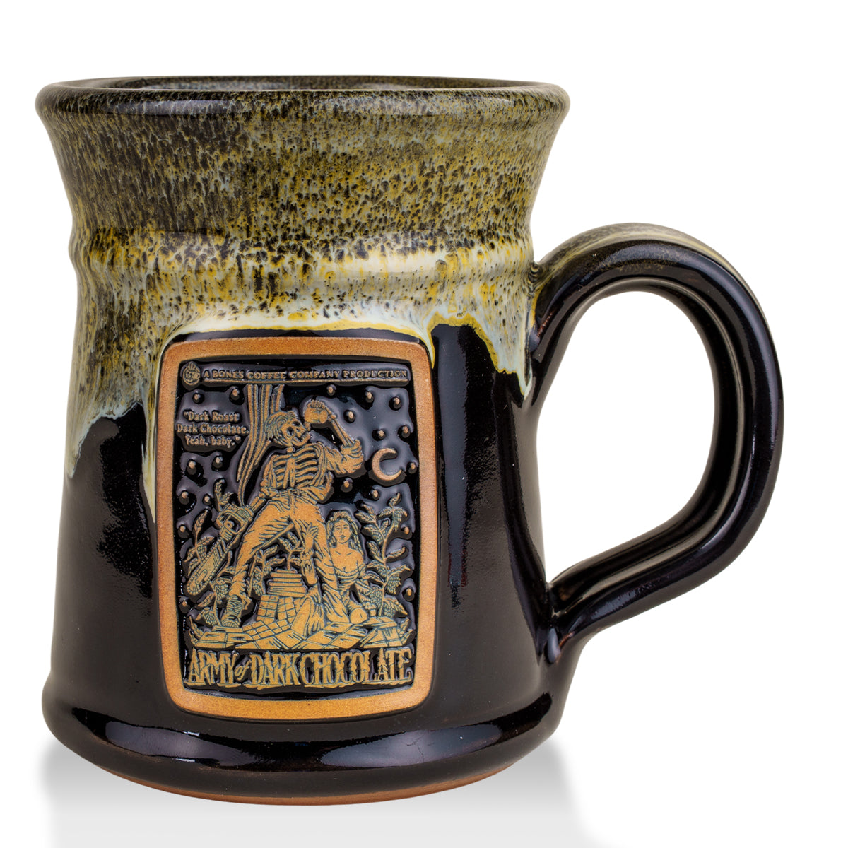 Army of Dark Chocolate Handthrown Mug | Bones Coffee