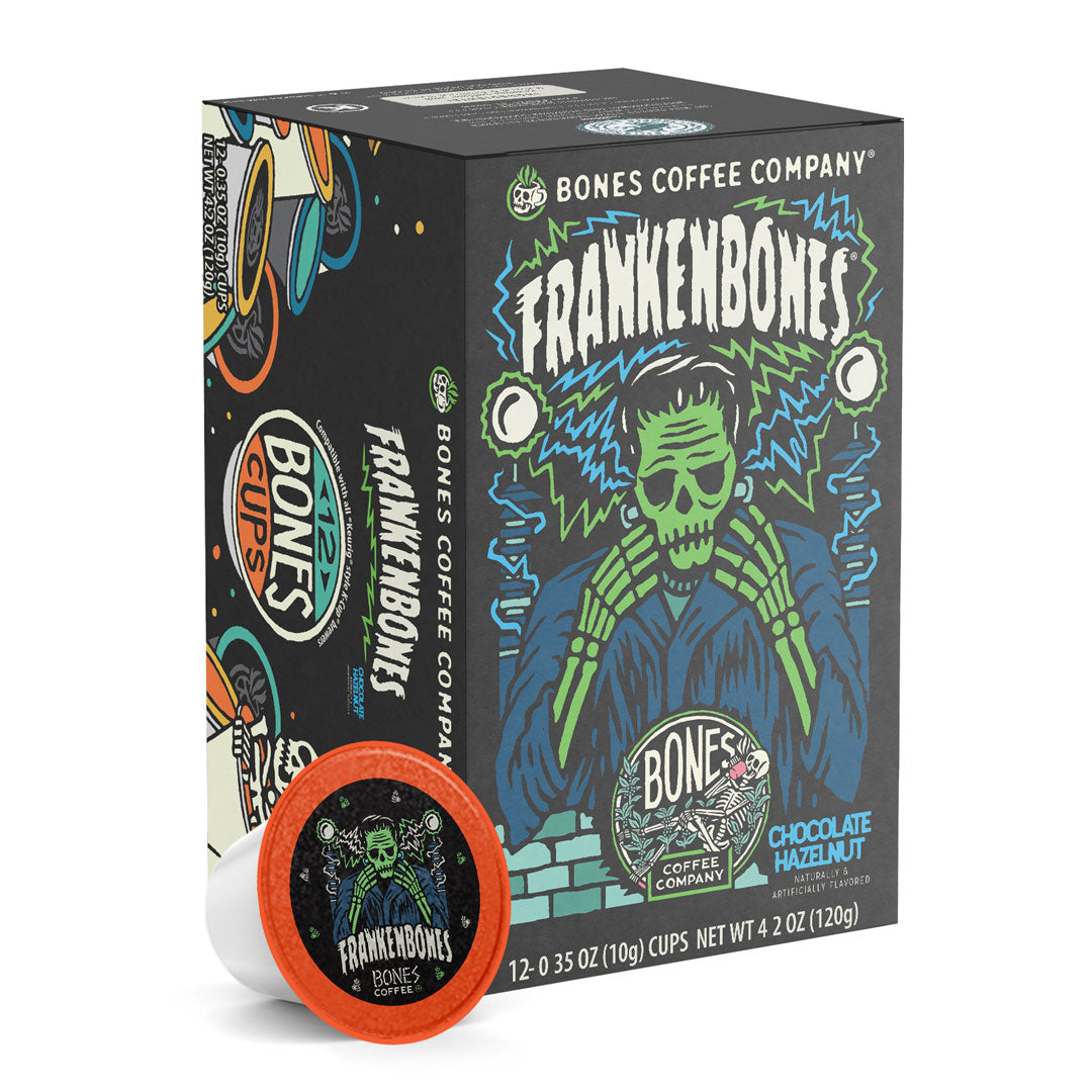 Frankenbones Single Serve Coffee Pods | Bones Coffee