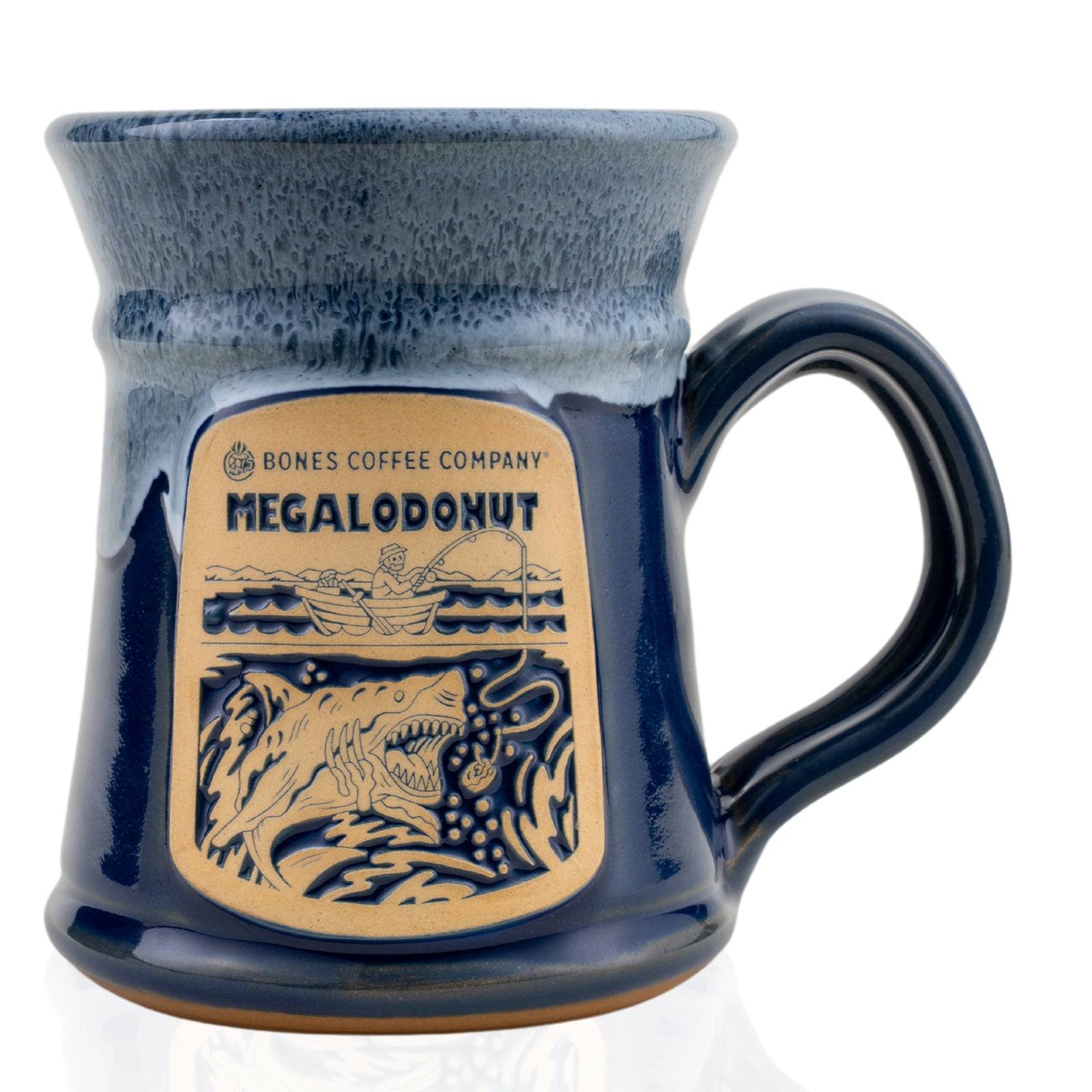 Megalodonut Handthrown Mug | Bones Coffee