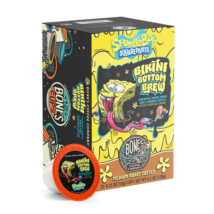Bikini Bottom Brew Bones Cups - 12 Count