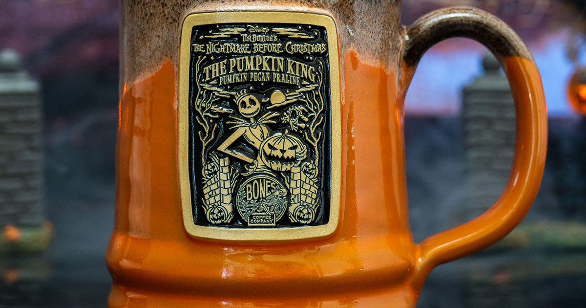 The Pumpkin King Handthrown Mug – Bones Coffee Company
