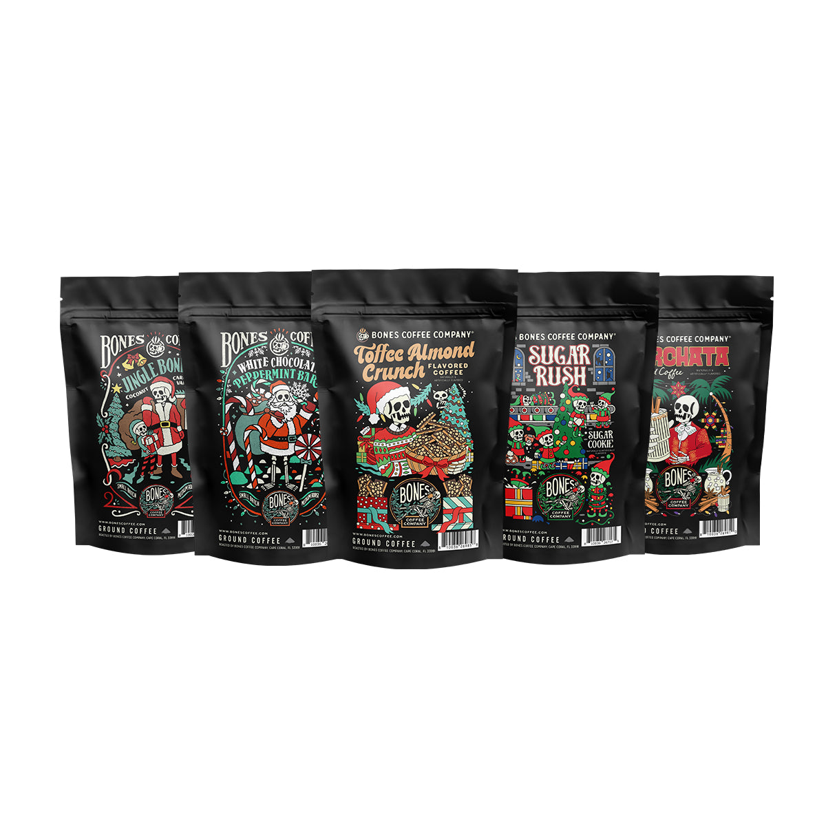 Bones' Holiday Favorites Sample Pack | Bones Coffee
