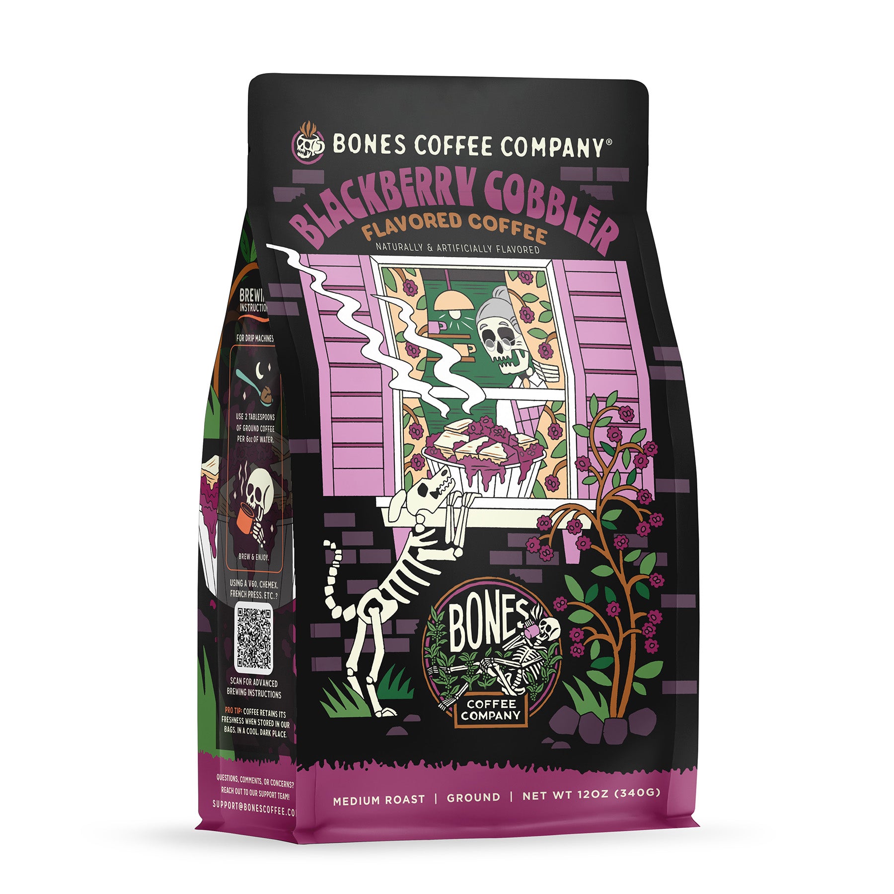 Blackberry Cobbler | Bones Coffee Company
