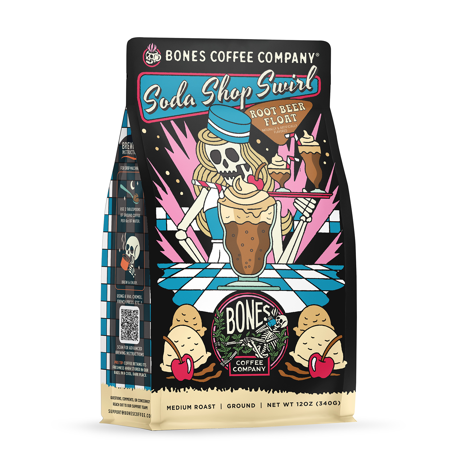 Bones Coffee Company Bones Coffee Company Soda Shop Swirl — product image