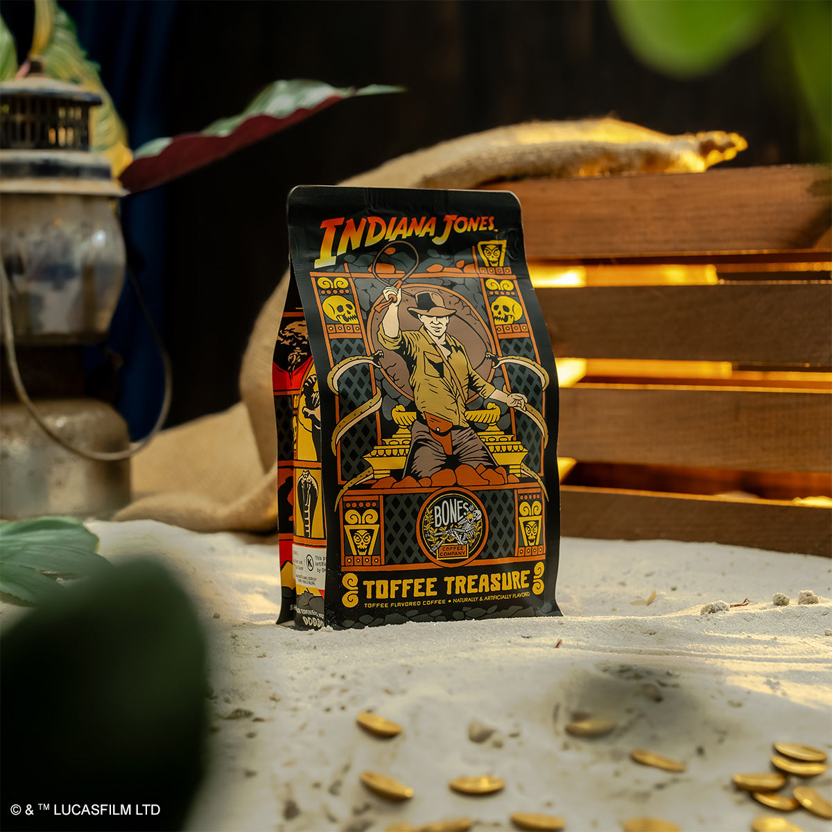 Toffee Treasure 12oz Bones Coffee Company