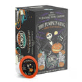 The front of the Bones Coffee Company The Pumpkin King 12 Count Bones Cups box inspired by Disney Tim Burton’s The Nightmare Before Christmas. Its flavor is pumpkin pecan praline and has Jack Skellington on its art.