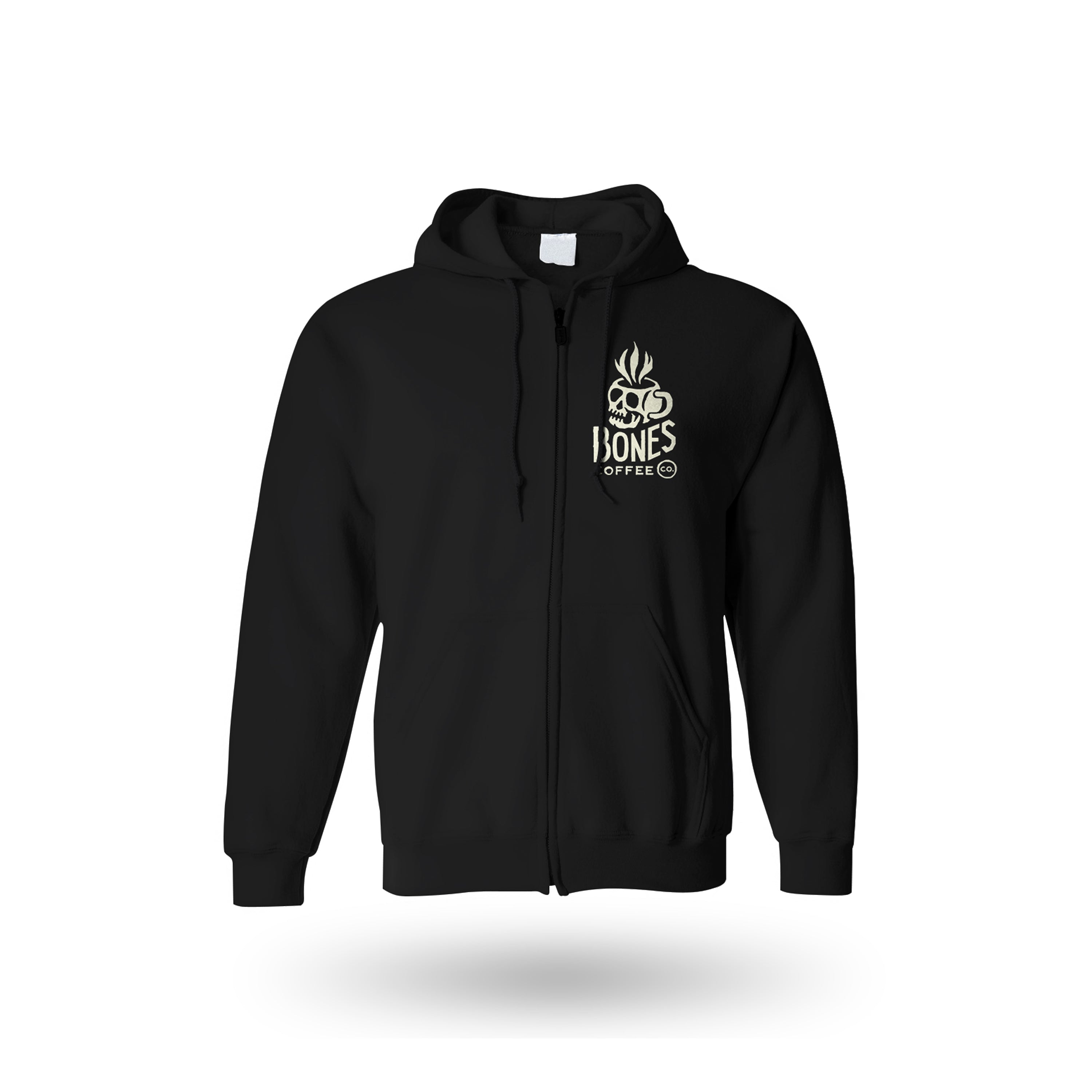 MAYO】MAYO CROSS BONES Embroidery Hoodie - BLACK