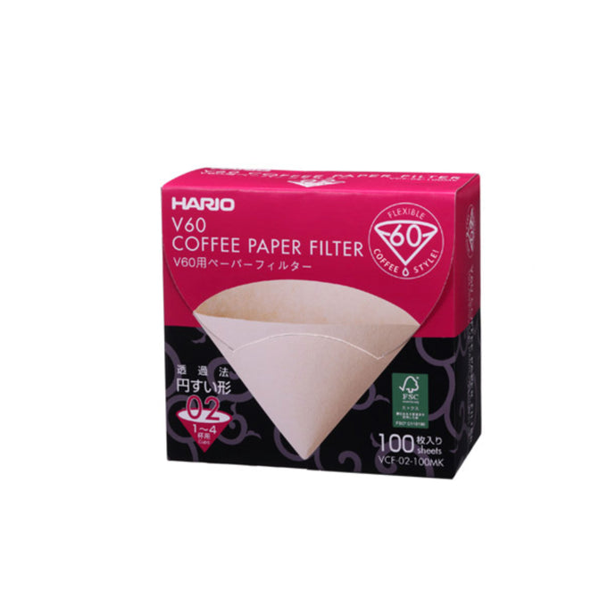 A box that has a picture of a coffee paper filter on it.